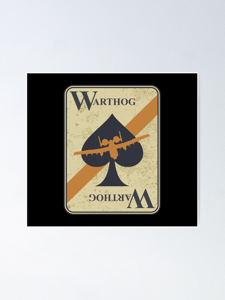 "A-10 Warthog" Poster for Sale by FireMission45 | Redbubble