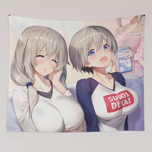Item preview, Uzaki Hana Uzaki chan Painting Art designed and sold by RalphJaystin.