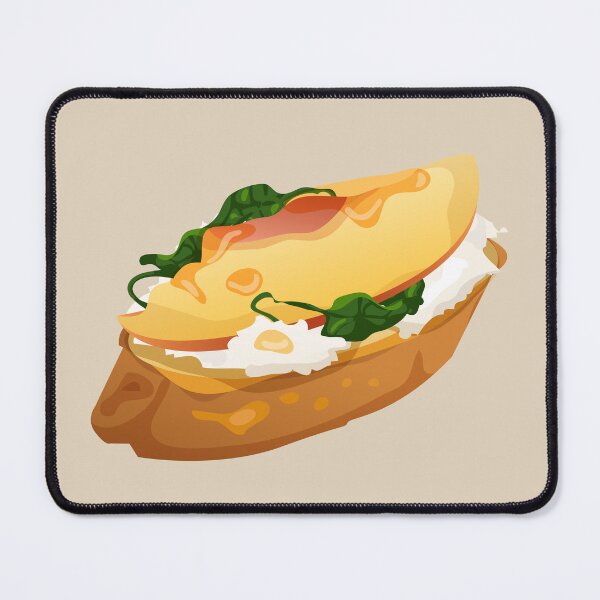 Item preview, Peach and Goat Cheese Bruschetta designed and sold by Alicia Chee.