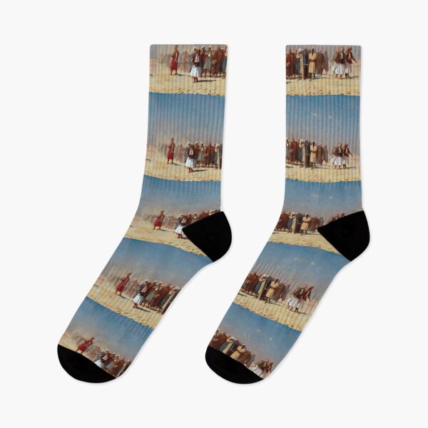 Item preview, Jean-Leon Gerome - Egyptian Recruits Crossing the Desert designed and sold by TeeARTHY.
