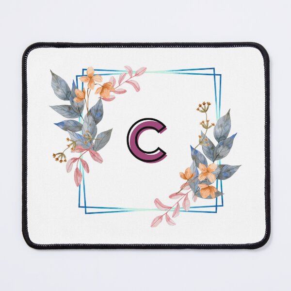 Item preview, Flowers Letter C Design, Monogram with Flowers, Initial Gifts for Her- designed and sold by bartdesigner.