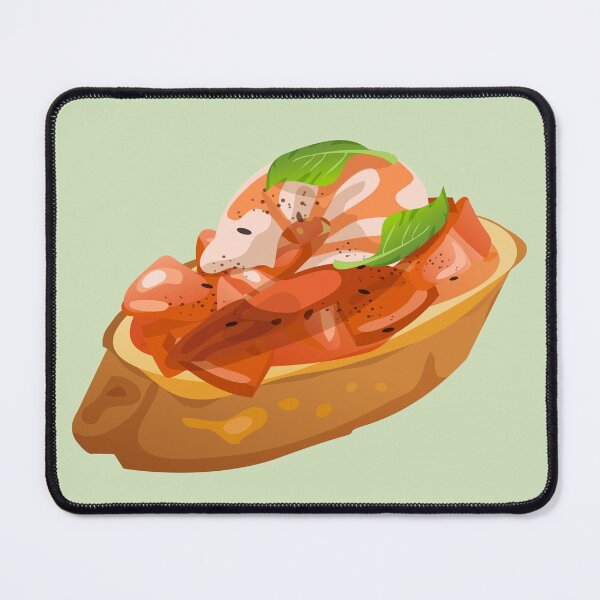 Item preview, Spicy Prawn Bruschetta designed and sold by Alicia Chee.