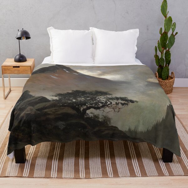 Item preview, Mountain landscape byJules Tavernier designed and sold by theartsycamper.