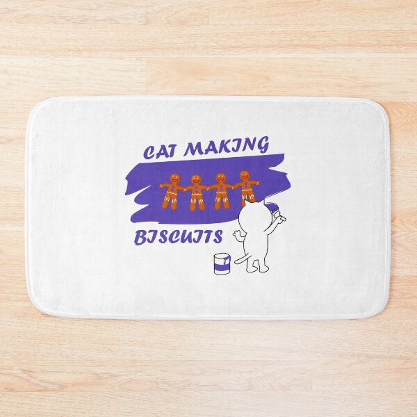 Item preview, cat making biscuits designed and sold by PaulGoldStore.