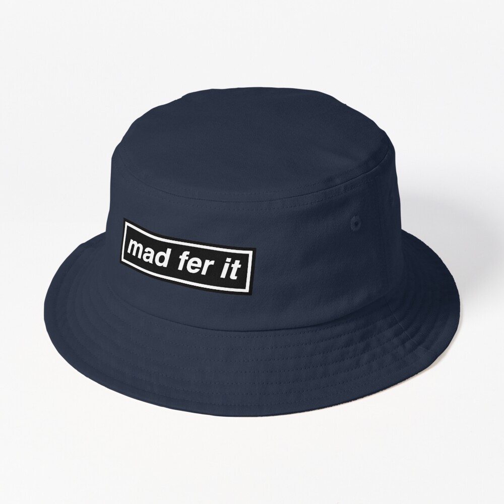 Oasis Classic Flat Top Bucket Hat / Black / One Size