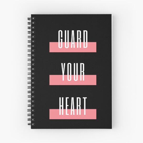 Item preview, Guard your heart quote, Proverbs 4:23 designed and sold by Isheshop.