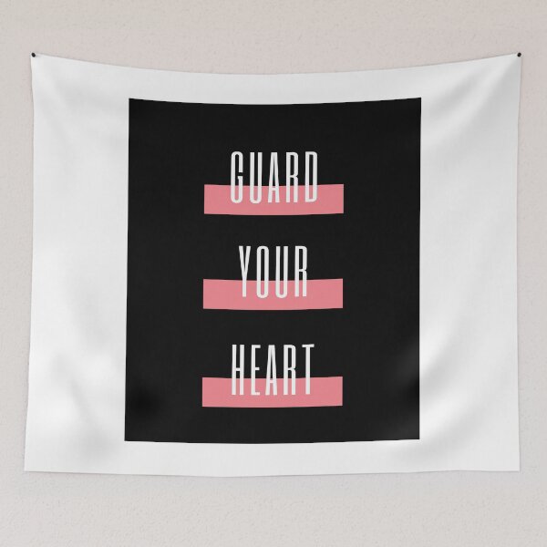 Item preview, Guard your heart quote, Proverbs 4:23 designed and sold by Isheshop.