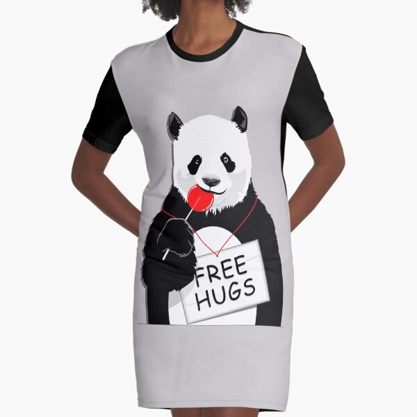 panda t shirt dress