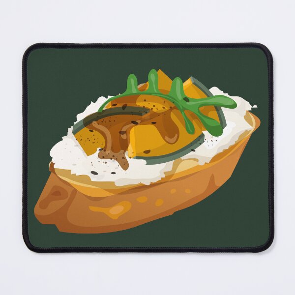Item preview, Roasted Pumpkin and Feta Cheese Bruschetta designed and sold by Alicia Chee.