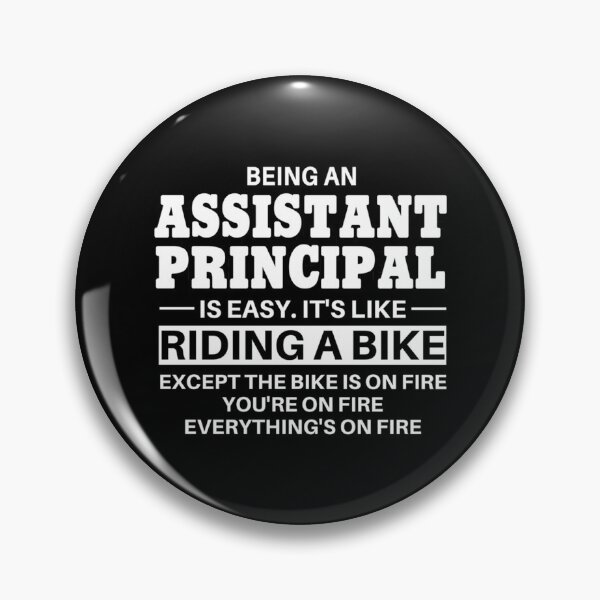 Item preview, Assistant Principal Riding A Bike   designed and sold by UzuraDS.