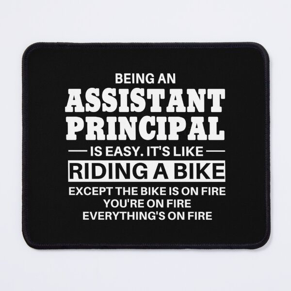 Item preview, Assistant Principal Riding A Bike   designed and sold by UzuraDS.
