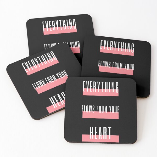 Item preview, Everything flows from your heart, Guard your heart quote, Proverbs 4:23 designed and sold by Isheshop.