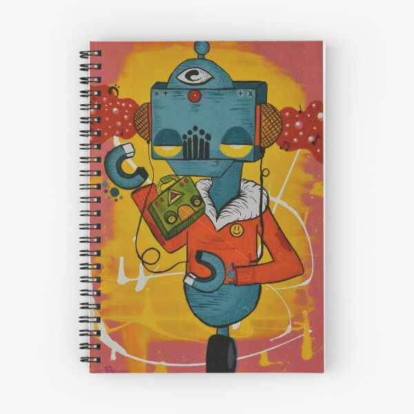 Item preview, Vibin' Lil' Robot Boi  designed and sold by UncleBeezArt.