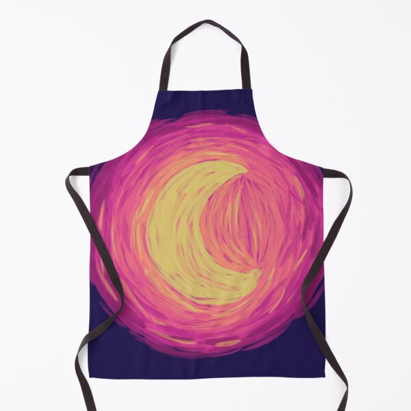 Item preview, Pink Impressionistic Crescent Moon designed and sold by DippyHippie.