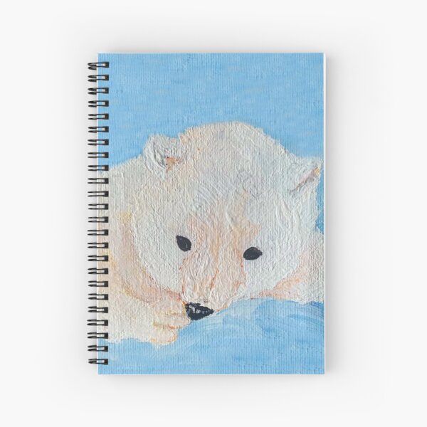 Bjorn Wallpaper Spiral Notebooks for Sale