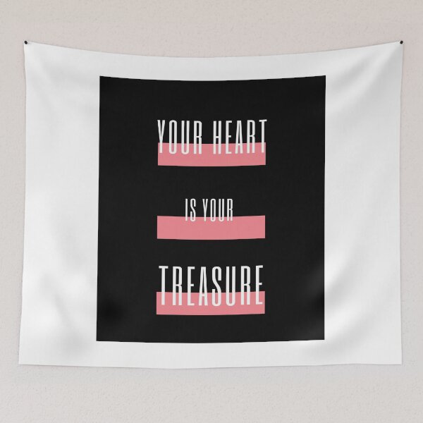 Item preview, Your heart is your treasure, Guard your heart quote, Proverbs 4:23 designed and sold by Isheshop.