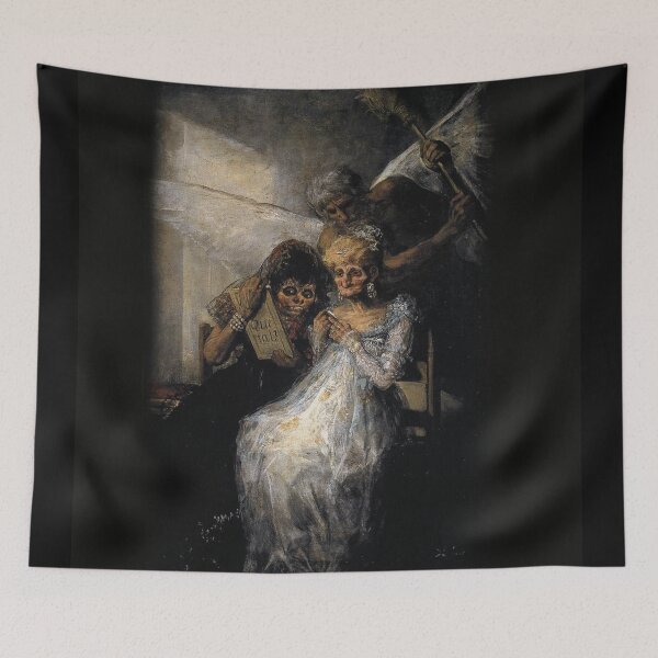 Item preview,  Les Vieilles or Time and the Old Women - Francisco de Goya designed and sold by Vintage Designs +.