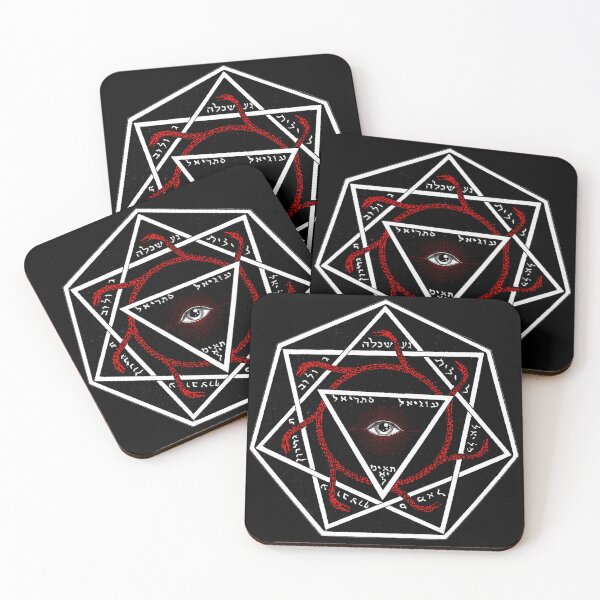 Item preview, Occult Heptagram ft. All Seeing Eye & Ouroboros  designed and sold by StandOutApparel.