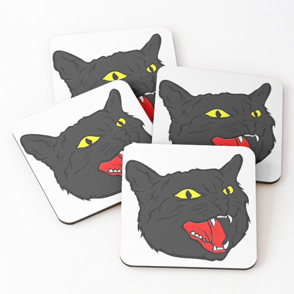 Item preview, Angry Cat Hissing designed and sold by iconikit.