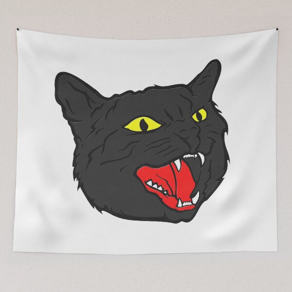 Item preview, Angry Cat Hissing designed and sold by iconikit.