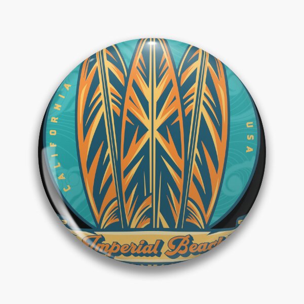 Item preview, Bandera de surf de playa imperial designed and sold by LanikaiBeach.