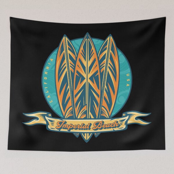 Item preview, Imperial Beach Surf Banner designed and sold by LanikaiBeach.