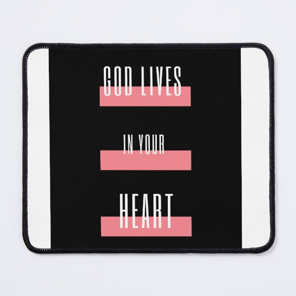 Item preview, God lives in your heart, Guard your heart quote, Proverbs 4:23 designed and sold by Isheshop.