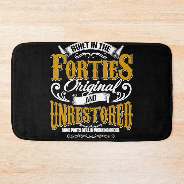 Item preview, Built In The 40s Forties Vintage Classic Funny 80th Birthday designed and sold by michellexkelly.