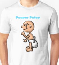 Cute and Creepy Kids Series: Pooper Petey Unisex T-Shirt