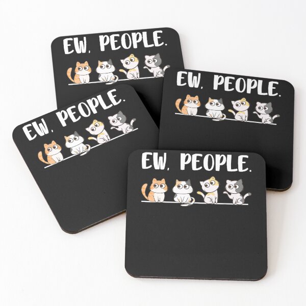 Item preview, Cat Lover Ew People Cats Fan Pattern Saying Paw Cat designed and sold by michellexkelly.