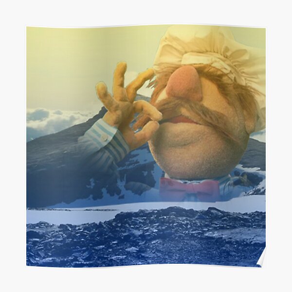 Swedish Chef Amongst the Foothills Poster