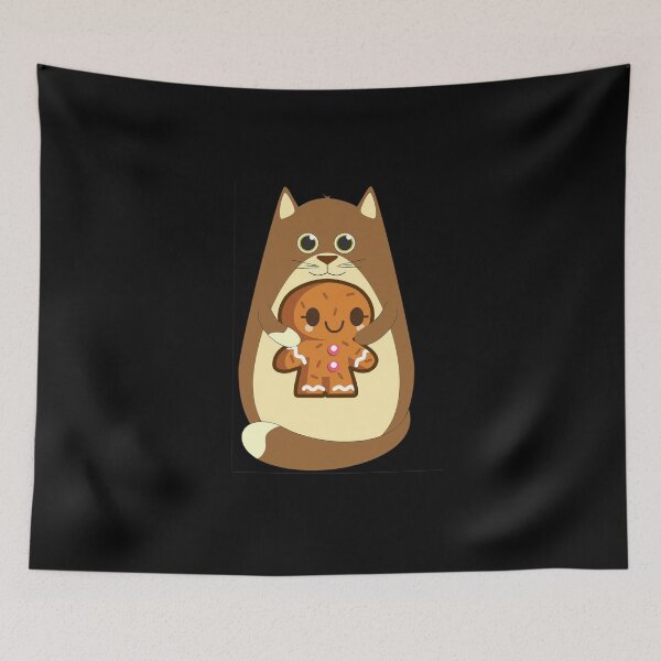 Item preview, cat making biscuits designed and sold by PaulGoldStore.
