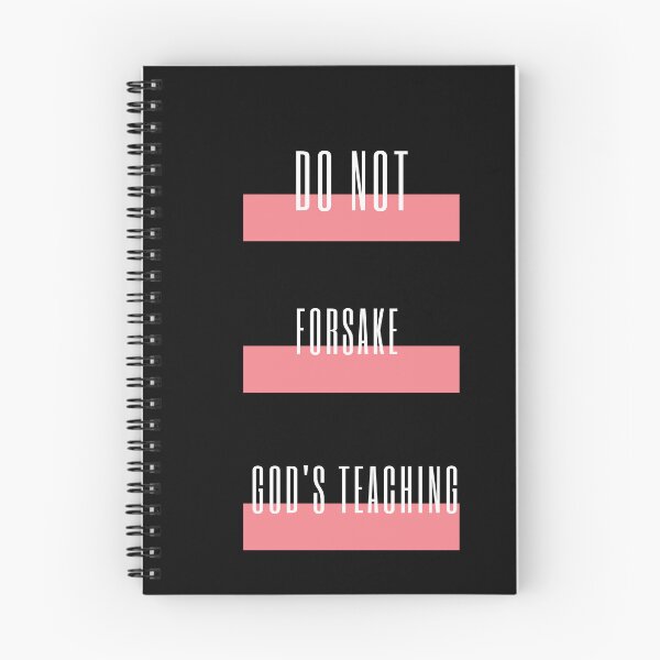 Item preview, Do not forsake God's teaching, Guard your heart quote, Proverbs 4:23 designed and sold by Isheshop.