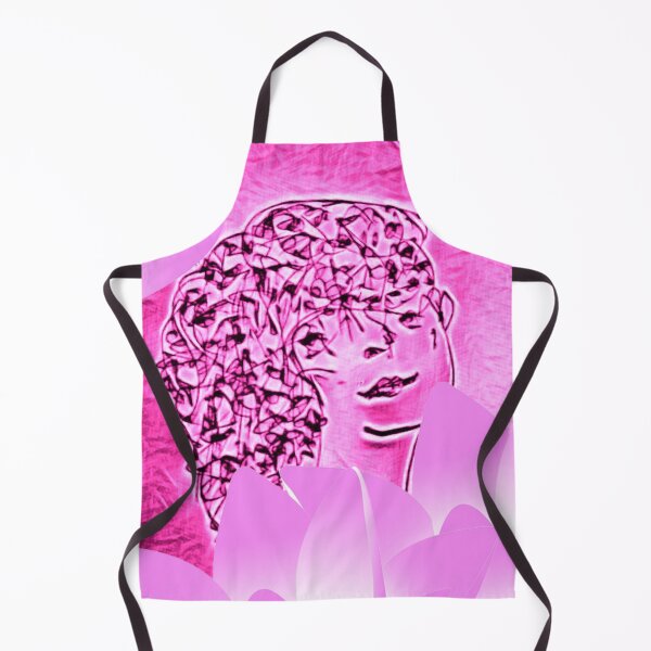 Item preview, PINK GIRL TAYA TAYA WITH WATER LILY designed and sold by RAJAT KANTI CHAKRABARTY.