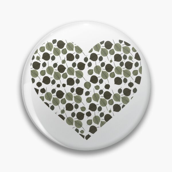 Item preview, Summer Leaves Heart designed and sold by PhoebeFoster.