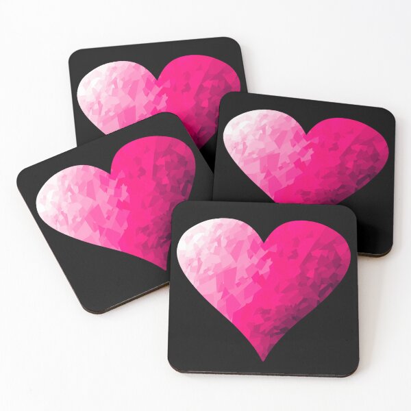 Item preview, Pink Heart Gradient Design designed and sold by JaxNaBox.