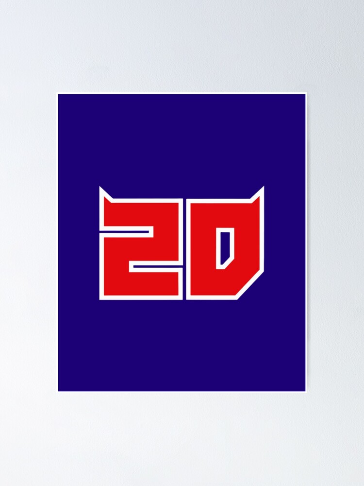 Fabio Quartararo #20 El Diablo Tri Colore Arte Adesivi - Foto 3