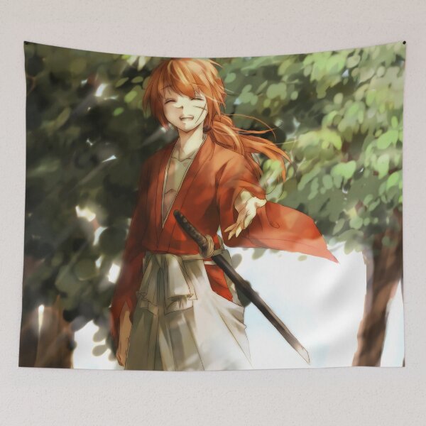 Item preview, Himura Kenshin Rurouni Kenshin Artistic Drawing designed and sold by KarinaTaisha.