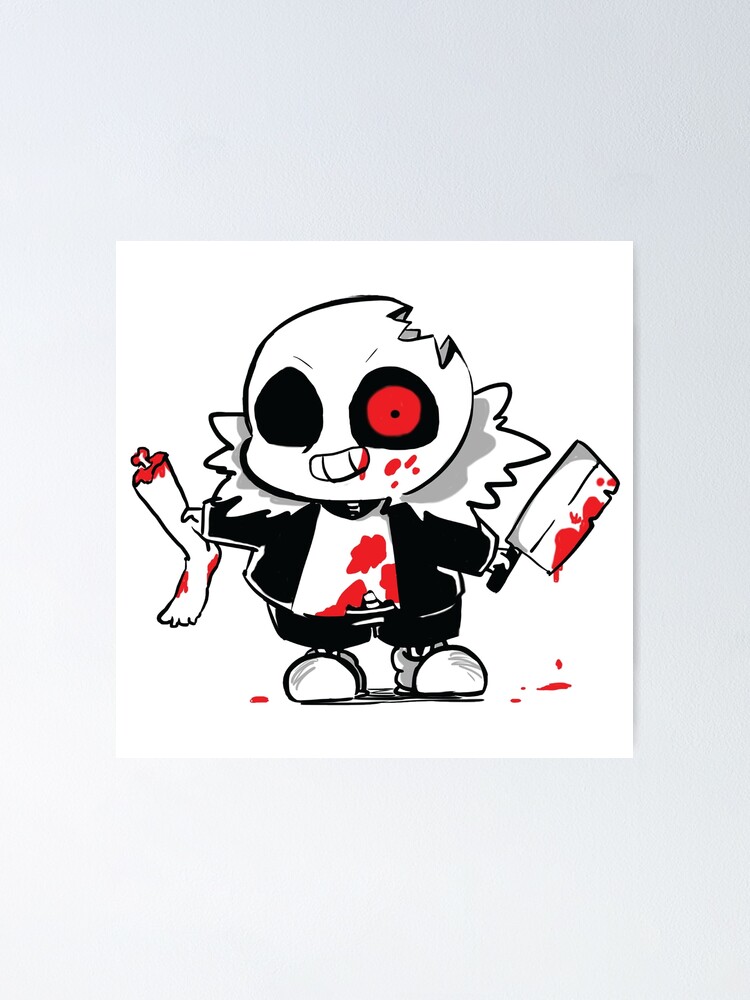 Underfell sans teeth  Poster for Sale by Kawaizem