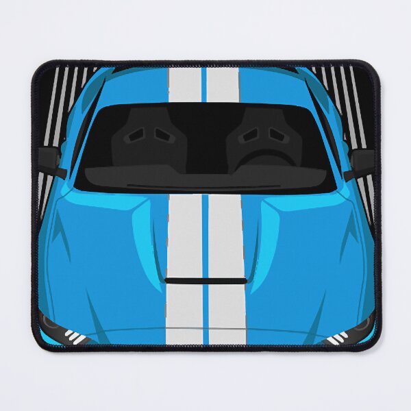 Item preview, Ford Mustang Shelby GT350 2015 - 2020 - Grabber Blue - White Stripes designed and sold by AshleySan84254.