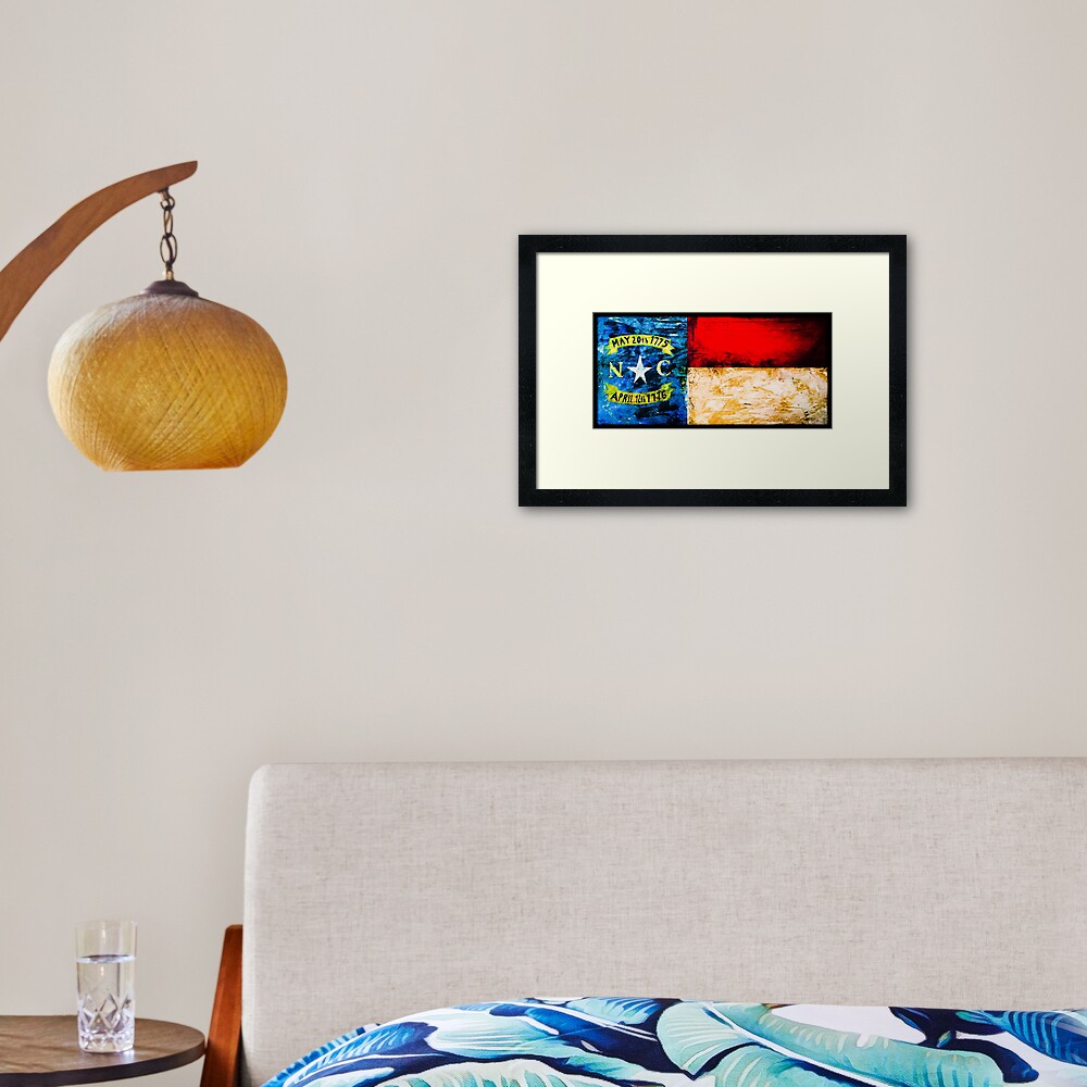 North Carolina Framed Art Print