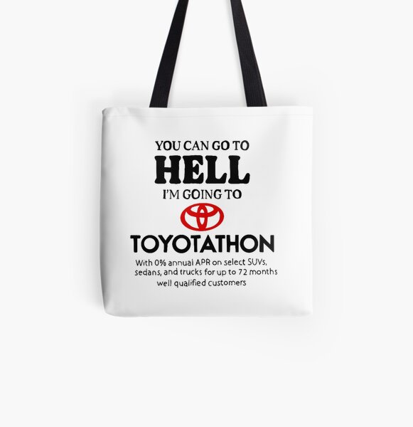 Toyota Tote Bag by Felin Angelina - Pixels Merch