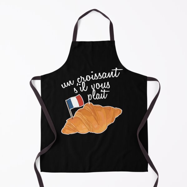 Item preview, Un Croissant Sil Vous Plait - Funny French Food designed and sold by TheInkElephant.