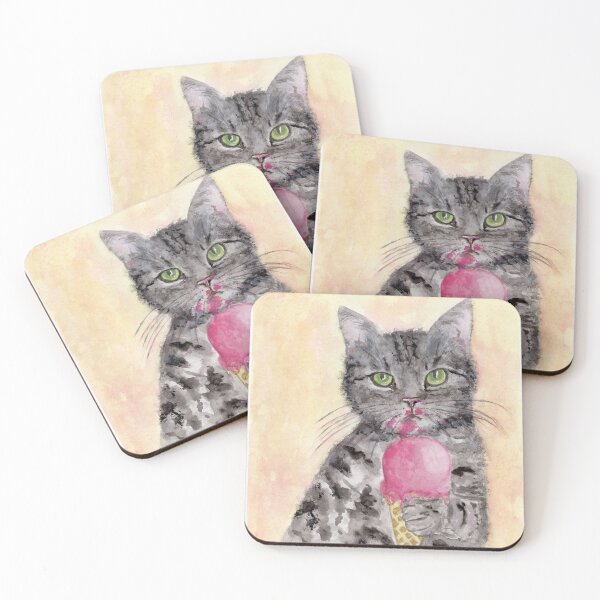 Item preview, The Cat that got the Ice Cream designed and sold by Deborah  Watson.
