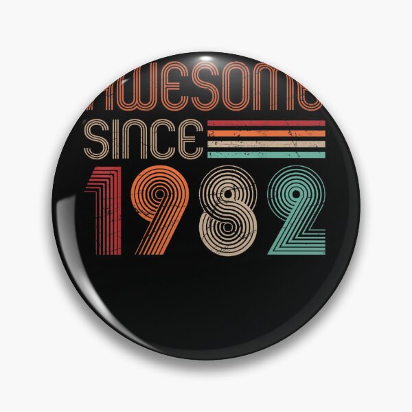 Item preview, Awesome Since 1982 Vintage 40 Yr Old Men Women 40th Birthday designed and sold by nvuot24.
