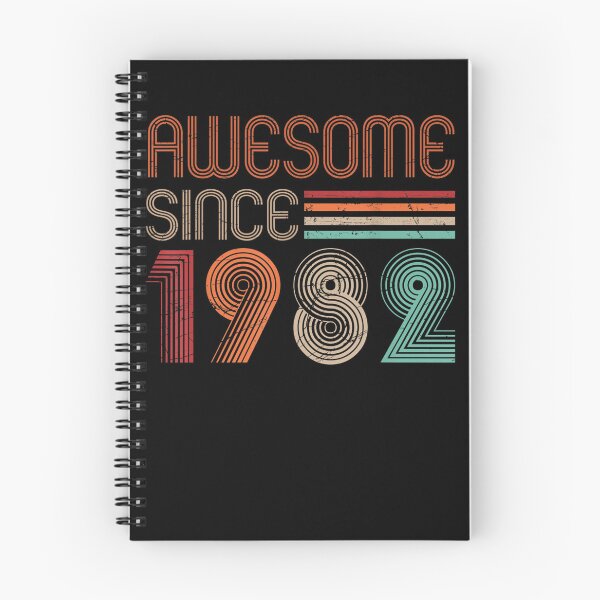 Item preview, Awesome Since 1982 Vintage 40 Yr Old Men Women 40th Birthday designed and sold by nvuot24.