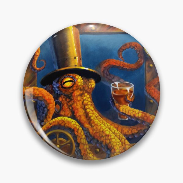 Artikelvorschau, Steampunk-Oktopus entworfen und verkauft von GileadArt.