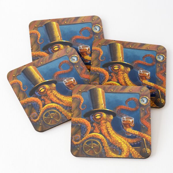 Item preview, Steampunk Octopus designed and sold by GileadArt.
