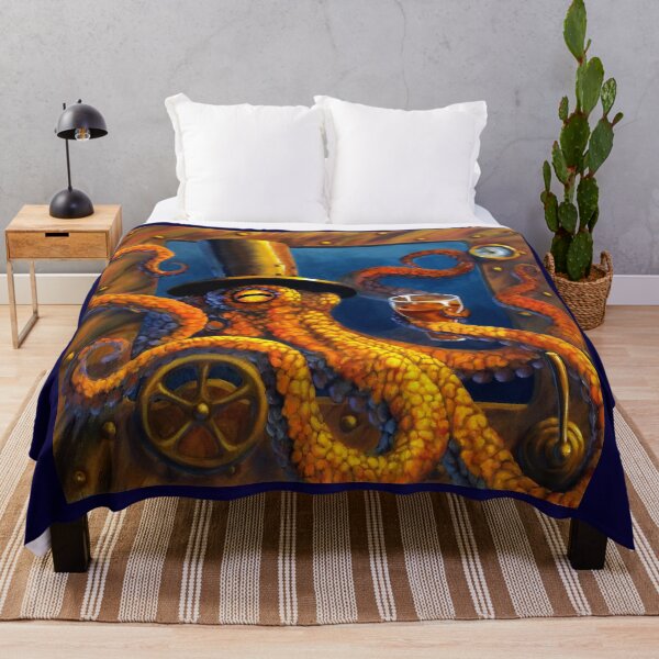 Item preview, Steampunk Octopus designed and sold by GileadArt.