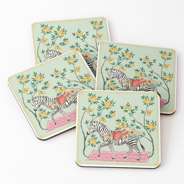 Item preview, Lemon Zebra Chinoiserie  designed and sold by Yunihadi.